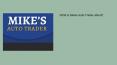 Mikes Auto Trader Review PowerPoint PPT Presentation