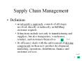 Supply Chain Management PowerPoint PPT Presentation
