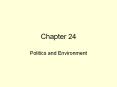 Politics and Environment PowerPoint PPT Presentation