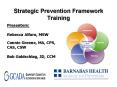 Strategic Prevention Framework Training PowerPoint PPT Presentation