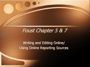 Foust Chapter 5