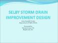 SELBY%20STORM%20DRAIN%20IMPROVEMENT%20DESIGN PowerPoint PPT Presentation