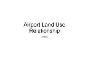 Airport Land Use Relationship