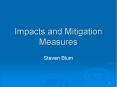 Impacts and Mitigation Measures PowerPoint PPT Presentation