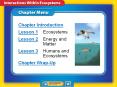 Chapter Menu PowerPoint PPT Presentation