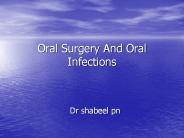 Oral Surgery And Oral Infections