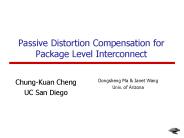 Passive Distortion Compensation for Package Level Interconnect