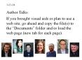 Author Talks: PowerPoint PPT Presentation
