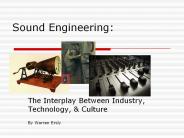 Sound Engineering: