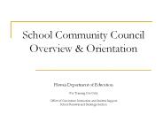 School Community Council Overview