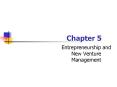 Entrepreneurship and New Venture Management PowerPoint PPT Presentation