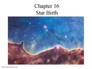 Chapter 16 Star Birth