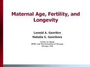 Maternal%20Age,%20Fertility,%20and%20Longevity