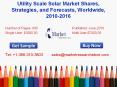 Utility Scale Solar Market Shares, Strategies, and Forecasts, Worldwide, 2010-2016 PowerPoint PPT Presentation