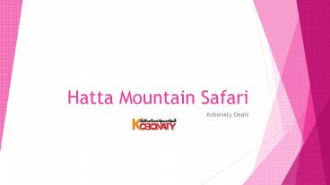 Hatta Mountain Safari