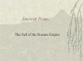 Ancient Rome: PowerPoint PPT Presentation