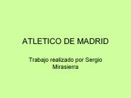 ATLÉTICO DE MADRID