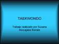 TAEKWONDO PowerPoint PPT Presentation