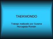 TAEKWONDO
