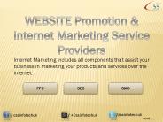 WEBSITE Promotion & Internet Marketing Service Providers