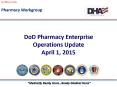 DoD Pharmacy Enterprise PowerPoint PPT Presentation