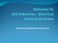Industrial Electrician Brisbane PowerPoint PPT Presentation