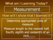 Measurement