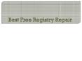 Best Free Registry Repair Software Tool PowerPoint PPT Presentation