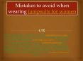 Mistakes to avoid when wearing jumpsuits for women