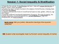 Session 1: Social Inequality PowerPoint PPT Presentation