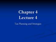 Chapter 4 Lecture 4
