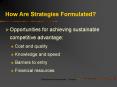 How Are Strategies Formulated? PowerPoint PPT Presentation