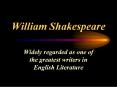 William Shakespeare PowerPoint PPT Presentation