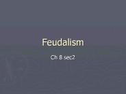 Feudalism