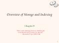 Overview of Storage and Indexing PowerPoint PPT Presentation