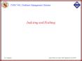 Indexing and Hashing PowerPoint PPT Presentation