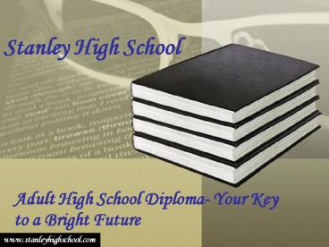 Adult High School Diploma - Your Key to a Bright Future
