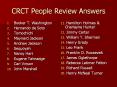 CRCT People Review Answers PowerPoint PPT Presentation