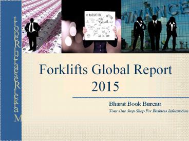 Forklifts Global Report 2015