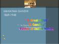 MAHATMA GANDHI PowerPoint PPT Presentation