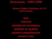 Guatemala: 1954-1996