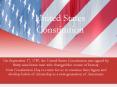 United States Constitution PowerPoint PPT Presentation