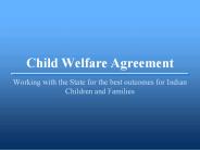 Child Welfare Agreement