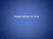 Imperialism in Asia