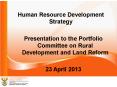 Human Resource Development Strategy PowerPoint PPT Presentation