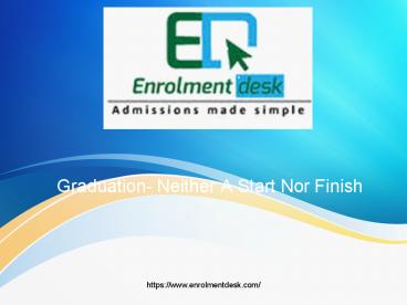 Enrolment Desk - Admission made simple - Online admission system