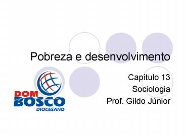 Pobreza e desenvolvimento