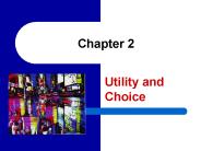 Utility and Choice