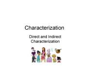 Characterization