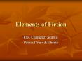 Elements%20of%20Fiction PowerPoint PPT Presentation